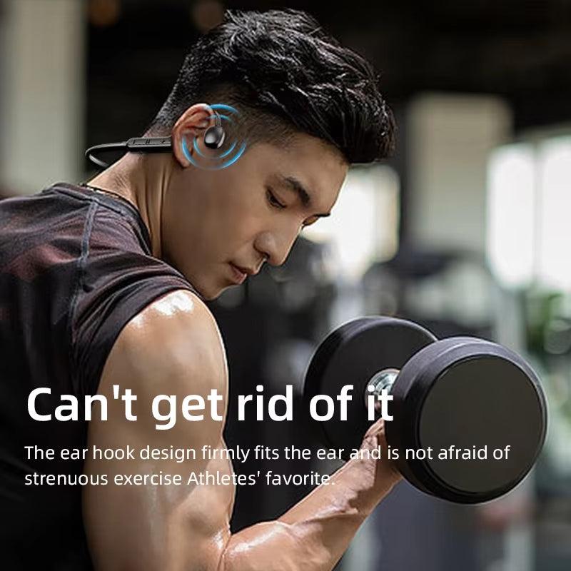 Xiaomi Bone Conduction Bluetooth Headset Waterproof Neck Wearing Wireless Headset High Power Stereo Sound Boot 168 Hours Headset